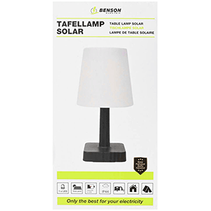 Lámpara solar de mesa