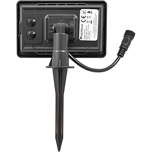Guirnalda solar con 10 lámparas LED E27 2x0,5mm2 10m