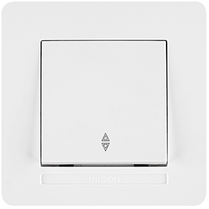 Conmutador blanco SELENE