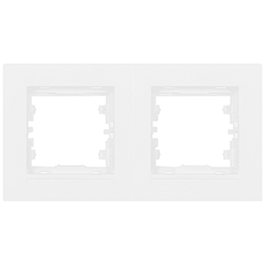 Marco doble blanco SELENE