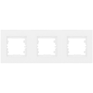 Marco triple blanco SELENE