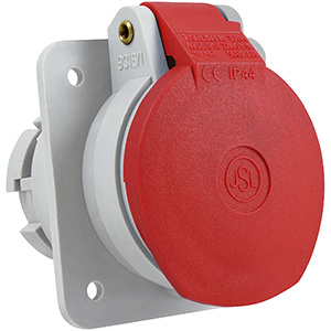 Base CETAC para empotrar 32A 3P+T 380V