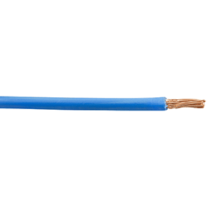 Hilo de línea h07v-r 1x6mm² 10m azul
