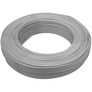 Manguera plana H03VVH2-F 2x0.75mm² 25m gris