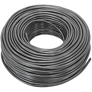 Coaxial 17 TV negro exterior 5m