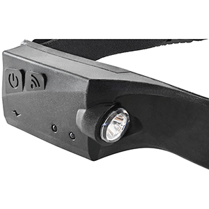 Linterna frontal bifoco negra 3W + 3W