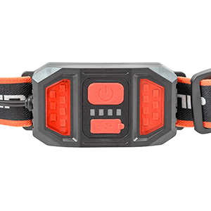 Linterna frontal LED COB delantera + trasera.