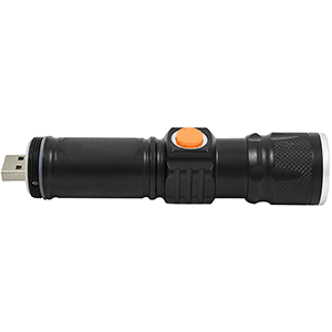 Linterna LED 5W recargable con USB