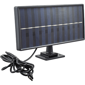 Foco LED Solar colgante con placa solar y mando