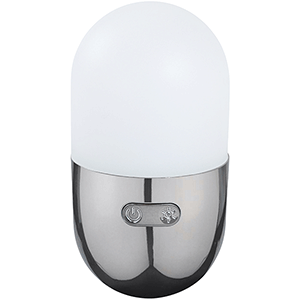 Linterna LED RGB Oscilante MD. EGG cromo