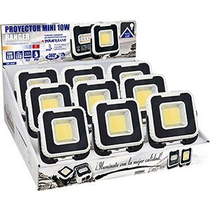 Proyector mini LED COB+ Filamento 3000 mAh, model RANGER