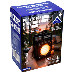 Mini proyector 40W regulable CCT