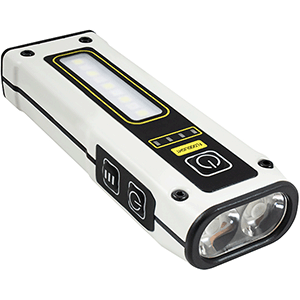 Linterna LED cob regargable 3W+ LED multicolor