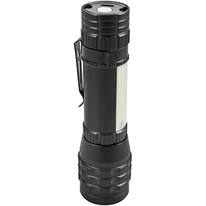 Linterna LED recargable 10W 12,5x3,3cm