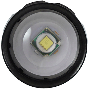 Linterna LED recargable 10W 12,5x3,3cm