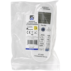 Mando universal para aire acondicionado
