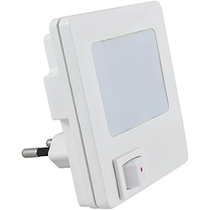 Luz noche led c/interruptor Md. Square