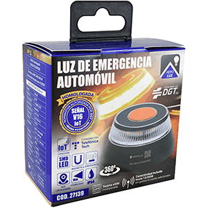 Luz de emergencía V16 con conectividad