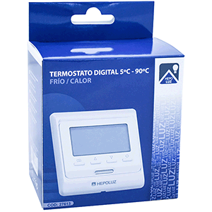 Termostato digital frio/calor 5-90ºc