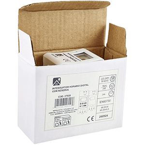 INTERRUPTOR HORARIO DIGITAL C/RESERVA