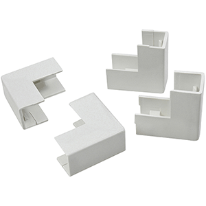 Set ángulo externo 80x40mm 2 uds