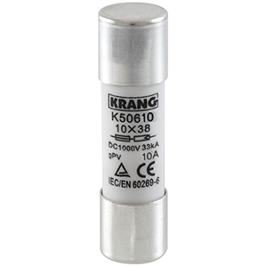 Fusible gPV 10X38 1000v  DC 10A Solar