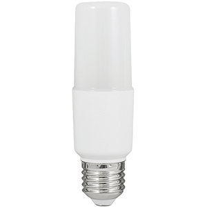 Lámpara tubular SMD LED E27 ABS 9W 6400K  