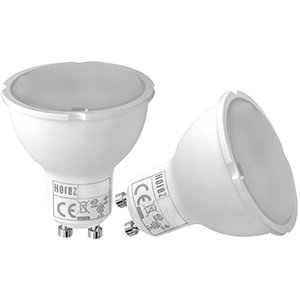 Lámpara dicroica LED GU10 6W 3000K