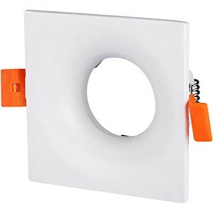 Aplique empotrar cuadrado max.50W 220-240V