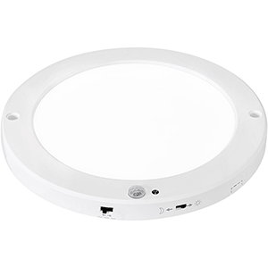 Downlight LED 18W 3CCT con sensor, color blanco