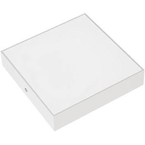 Panel cuadrado de superficie 24W 6400ºK Blanco