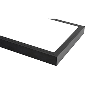 Panel LED rectangular de superficie 48W 6400ºK negro