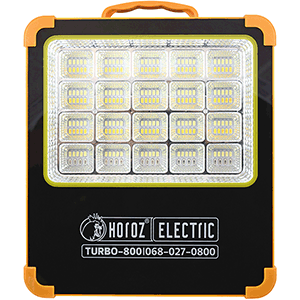 Proyector LED solar 800W plegable con CCT ajustable