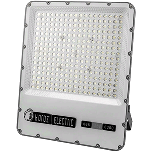 Proyector LED SMD 300W 6400ºK, color gris.