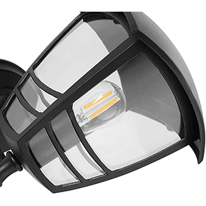 Farol de pared mod. NAR-1 negro