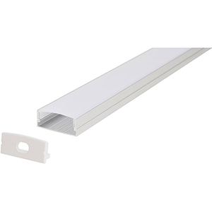 Perfil para tira LED aluminio de superficie 3m