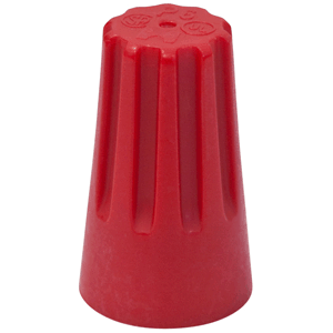 Conector a rosca con muelle 2x10mm rojo