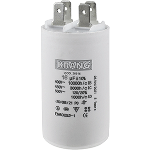 Condensador 16uF motor 450Vac