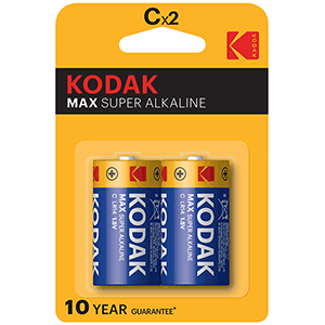 Pila alcalina Kodak LR14 1.5V 2 uds 