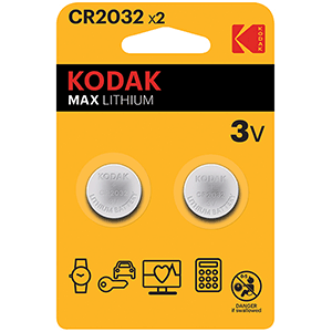 Pila botón KCR 2025 3V blíster 2 uds