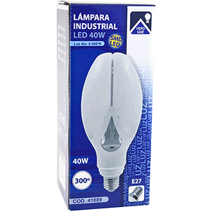 Lámpara Industrial LED E27 40W 6000K