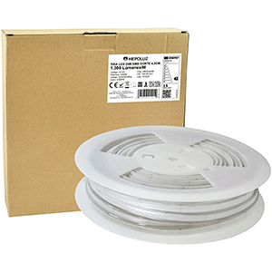 Rollo tira LED SMD satinada 230V 15W /M 4000K IP65 25m