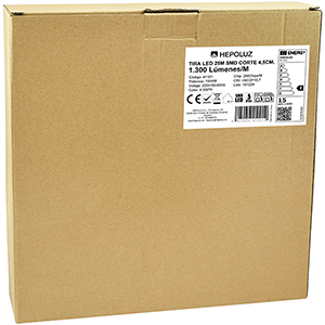 Rollo tira LED SMD satinada 230V 15W /M 4000K IP65 25m