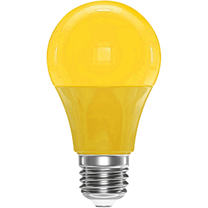 Lámpara estándar led 3w E27 Amarillo