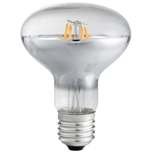 Lámpara R80 de filamento LED E27 9W 3000K