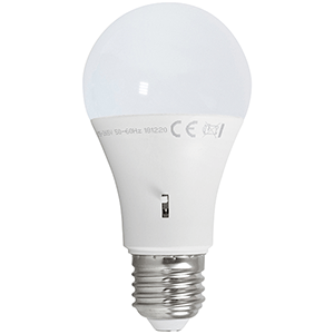 Lámpara estándar LED  12W ajustable 3000/4000/6000K