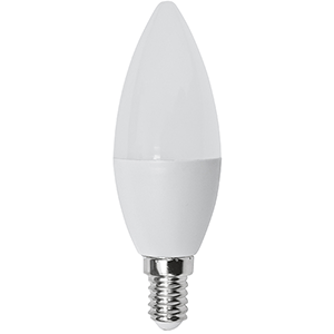 Lámpara vela LED ECO E14 10W 3000ºK