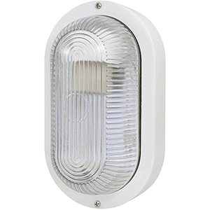 Aplique de PP y cristal E27 máx. 60W blanco