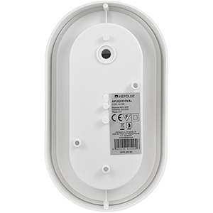 Aplique de PP y cristal E27 máx. 60W blanco