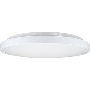 Aplique Redondo LED Ø345X60mm 18W  6000ºK MD.Virtudes Bl.